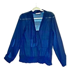 Old Navy Translucent Blouse